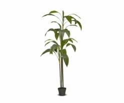 S64 Tall Potted Faux Bird of Paradise Floor Plant