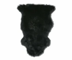 A17 Sheepskin Throw - Black