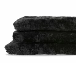 A17 Curly Double Pelt - Black