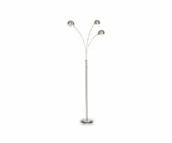 A37 Lealo Arc Three Light Floor Lamp