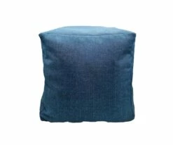 B36 Caleb Canvas Pouf