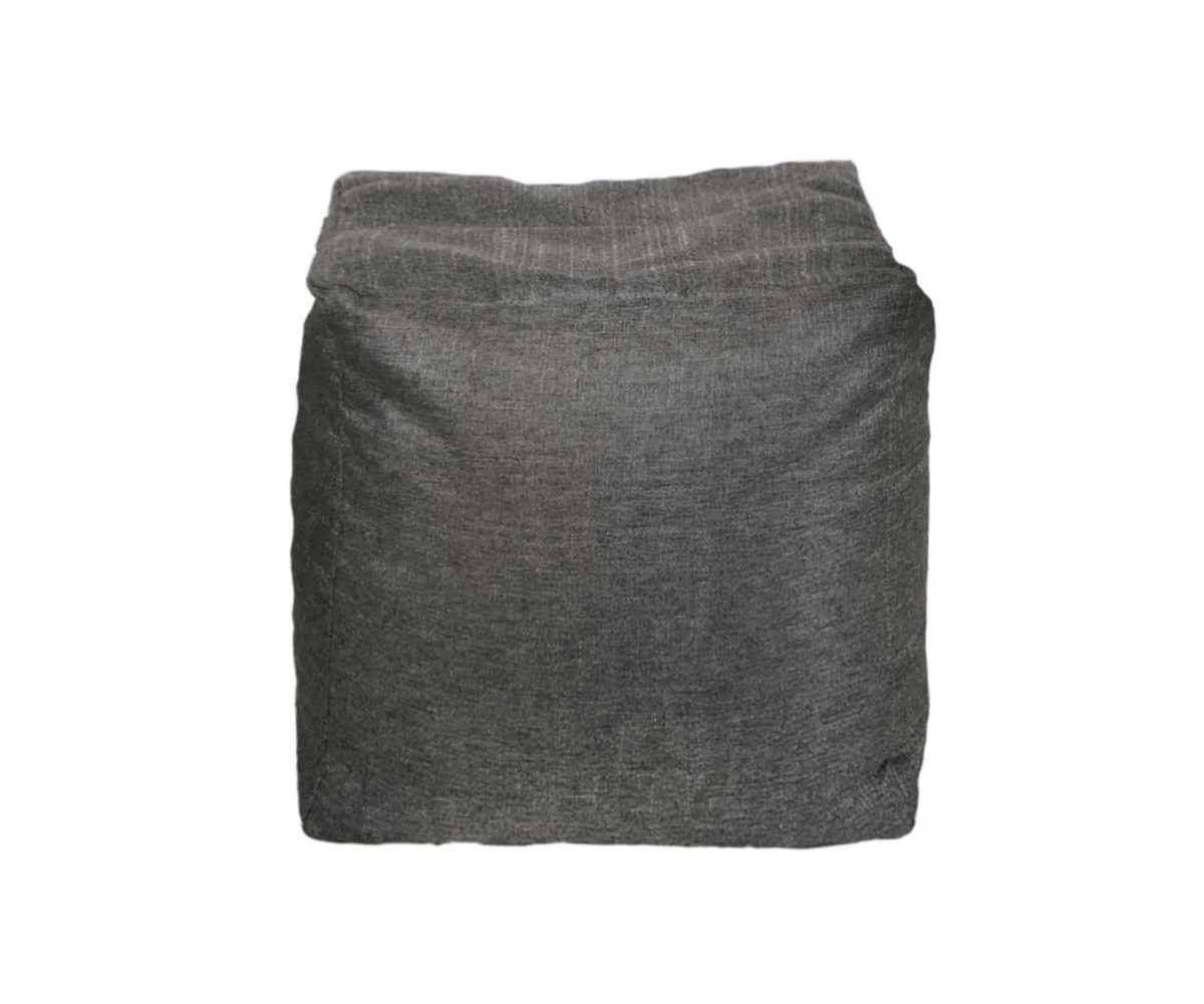 B36 Caleb Canvas Pouf 3 B36 Caleb Canvas Pouf - Image 3