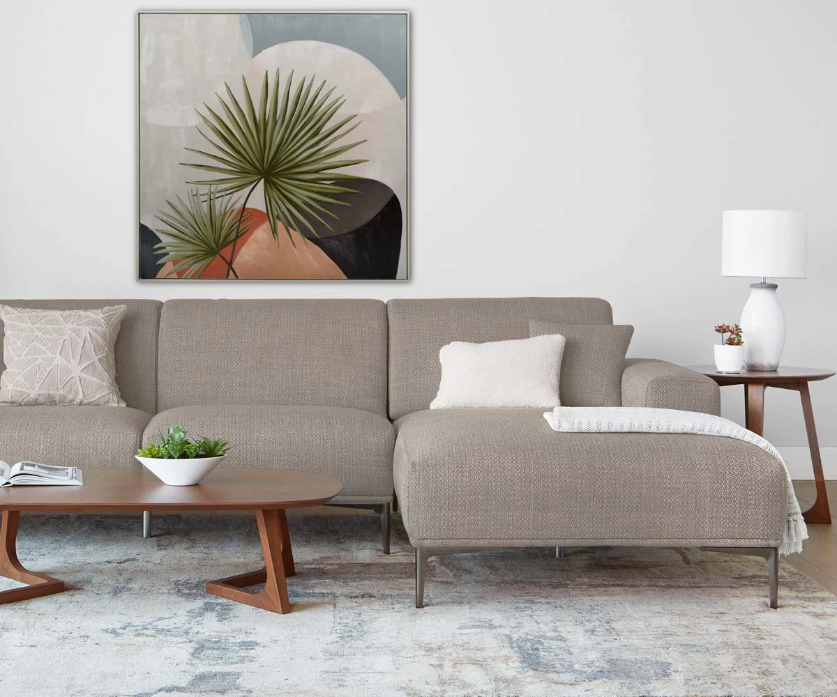 F27 Moonlit Fronds Oil Painting 2 F27 Moonlit Fronds Oil Painting - Image 2