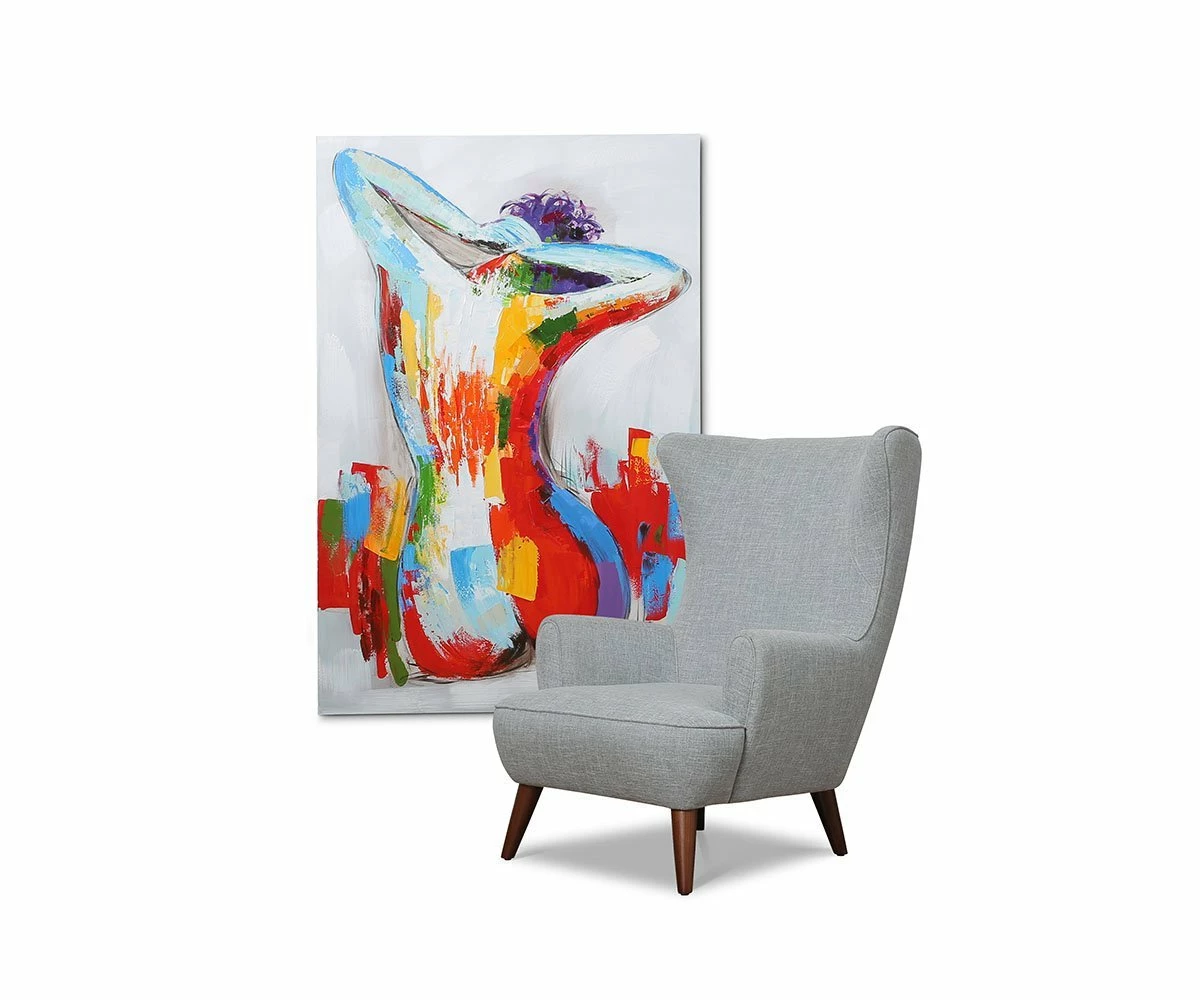 F27 Lady Oil Painting 2 F27 Lady Oil Painting - Image 2