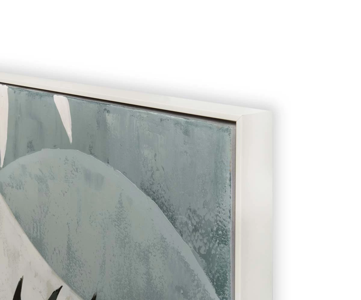 F27 Moonlit Palm Oil Painting 2 F27 Moonlit Palm Oil Painting - Image 2