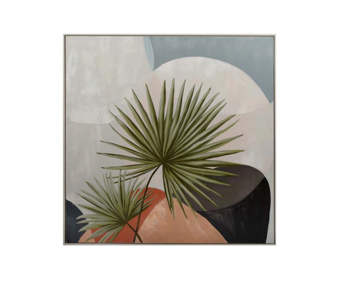 F27 Moonlit Fronds Oil Painting 1 F27 Moonlit Fronds Oil Painting