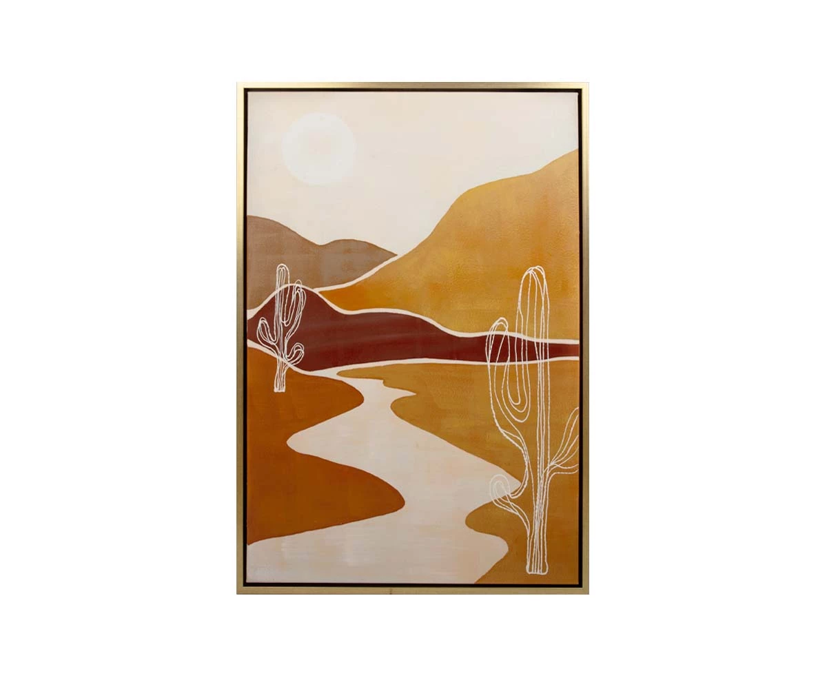 F27 Desert Oil Painting 1 F27 Desert Oil Painting