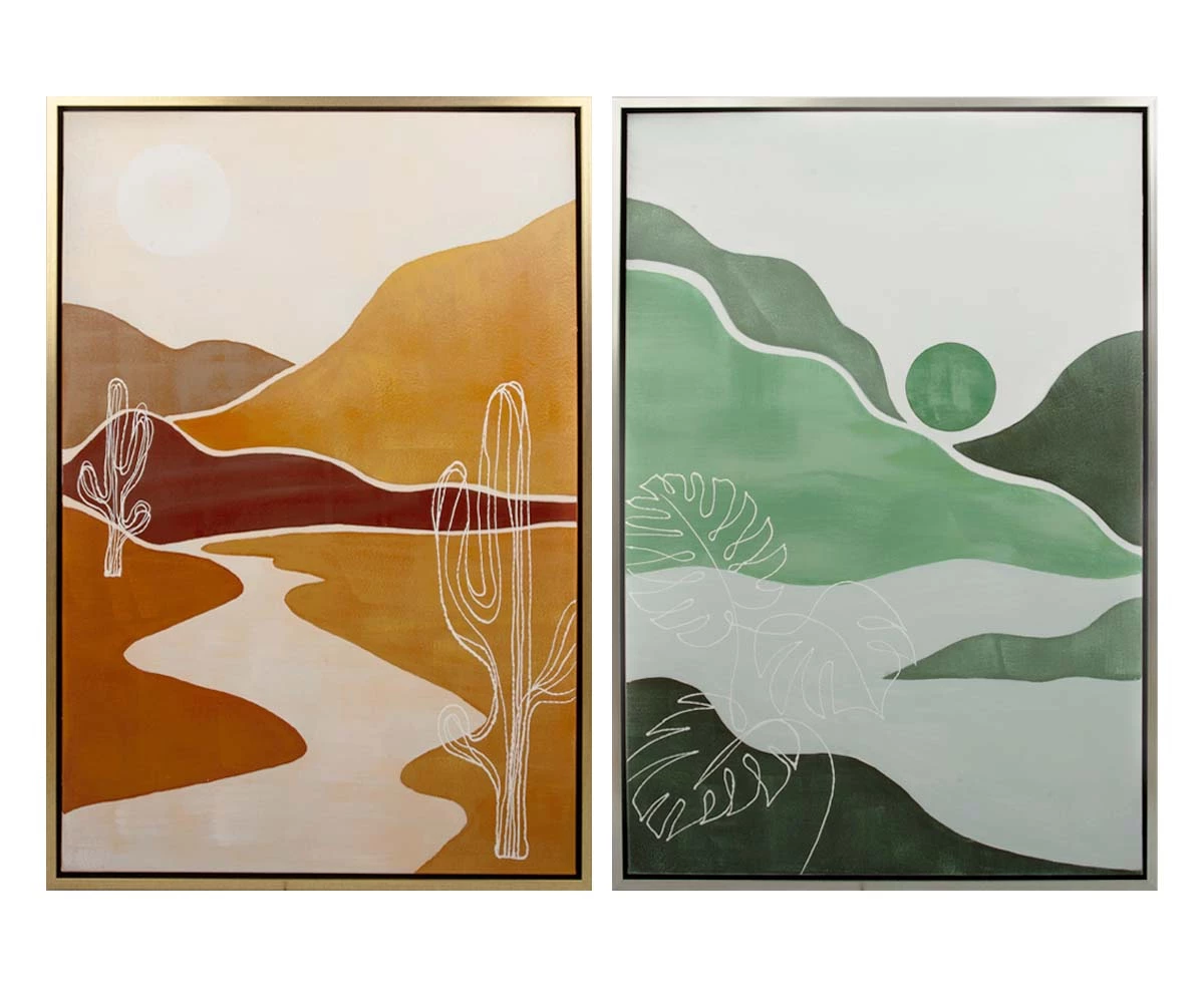 F27 Desert Oil Painting 4 F27 Desert Oil Painting - Image 4