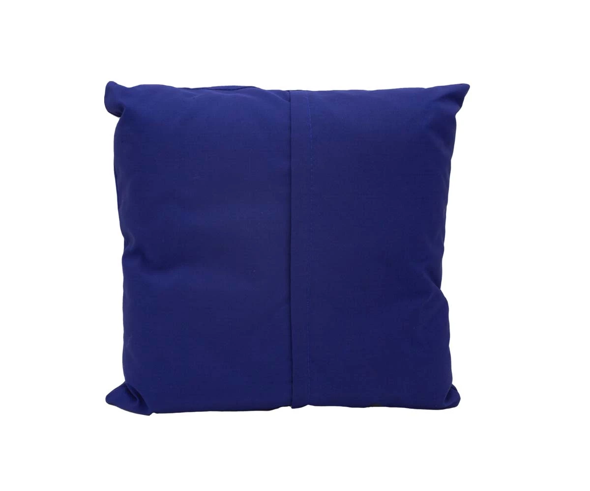 J18 Reef Outdoor 18" Toss Pillow - Blue 2 J18 Reef Outdoor 18" Toss Pillow - Blue - Image 2