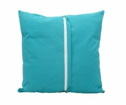 J18 Reef Outdoor 18" Toss Pillow - Turquoise 5 J18 Reef Outdoor 18" Toss Pillow - Turquoise -Home Decor Sales J18 CARTE 18 TQ 3