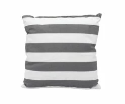 J18 Tide Outdoor 18" Striped Pillow 12 J18 Tide Outdoor 18" Striped Pillow -Home Decor Sales J18 NEWKO 18 BK 1