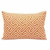 J18 Palma Outdoor 12" Lumbar Toss Pillow - Orange