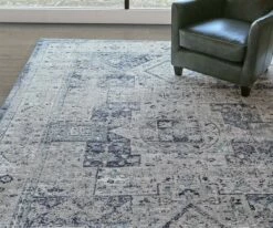 K01 Cosmopolitan Santee Rug - Indigo 7 K01 Cosmopolitan Santee Rug - Indigo -Home Decor Sales K01 9096050134 SANTEE 2