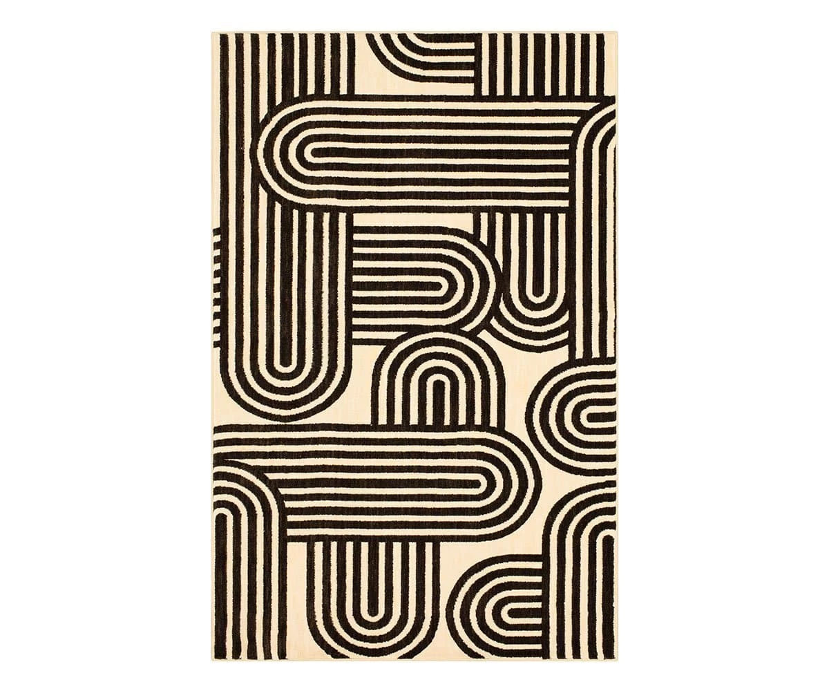 K01 Artisan Mod Rug - Charcoal 1 K01 Artisan Mod Rug - Charcoal