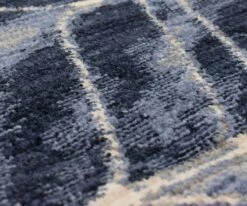 K01 Axiom Ebb Rug Runner - Indigo 10 K01 Axiom Ebb Rug Runner - Indigo -Home Decor Sales K01 0006 Ebb Indigo 9211450102063094 Closeup Tiny
