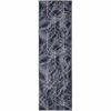 K01 Axiom Ebb Rug Runner - Indigo