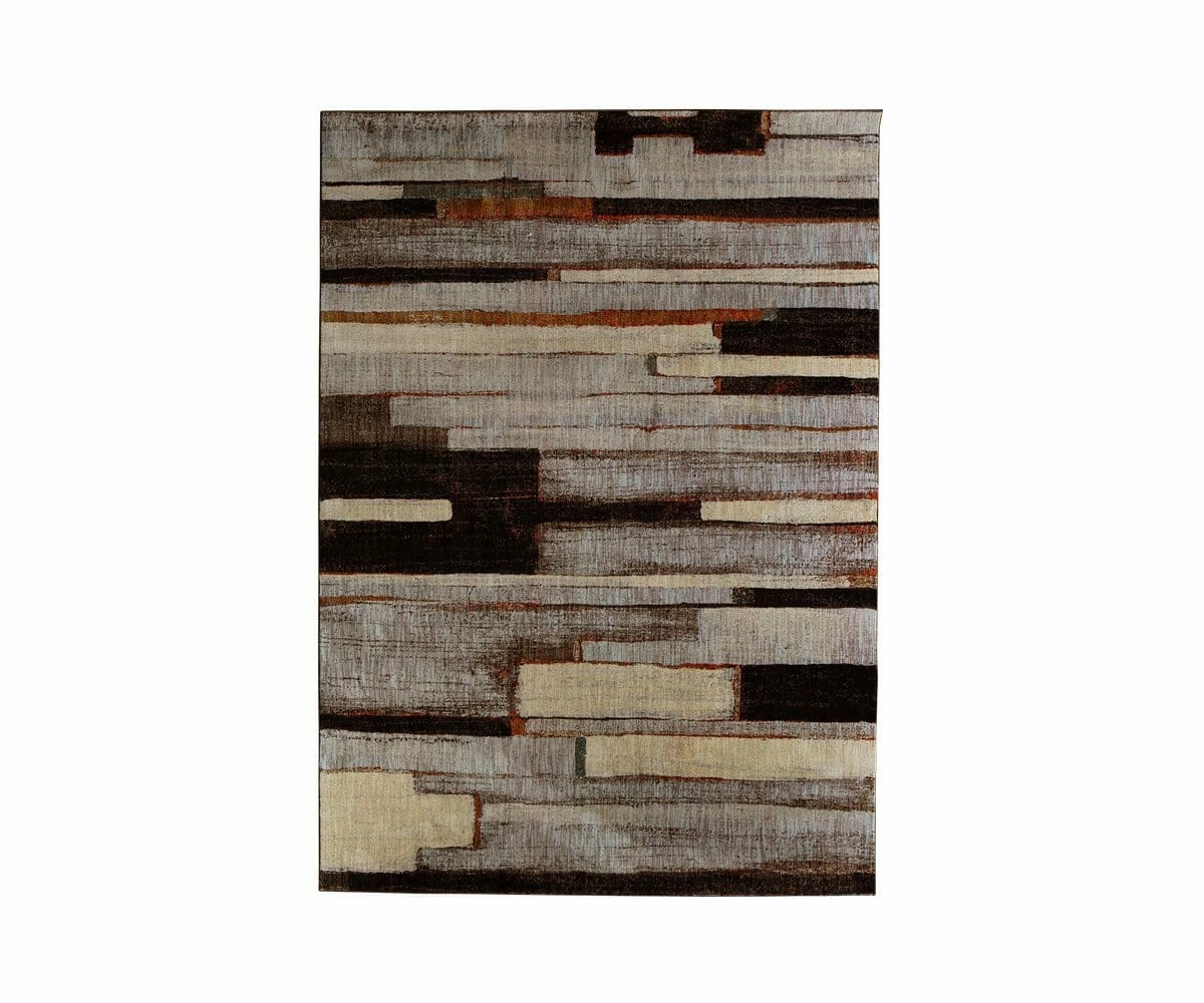 K01 Elements Compose Rug - Charcoal 1 K01 Elements Compose Rug - Charcoal