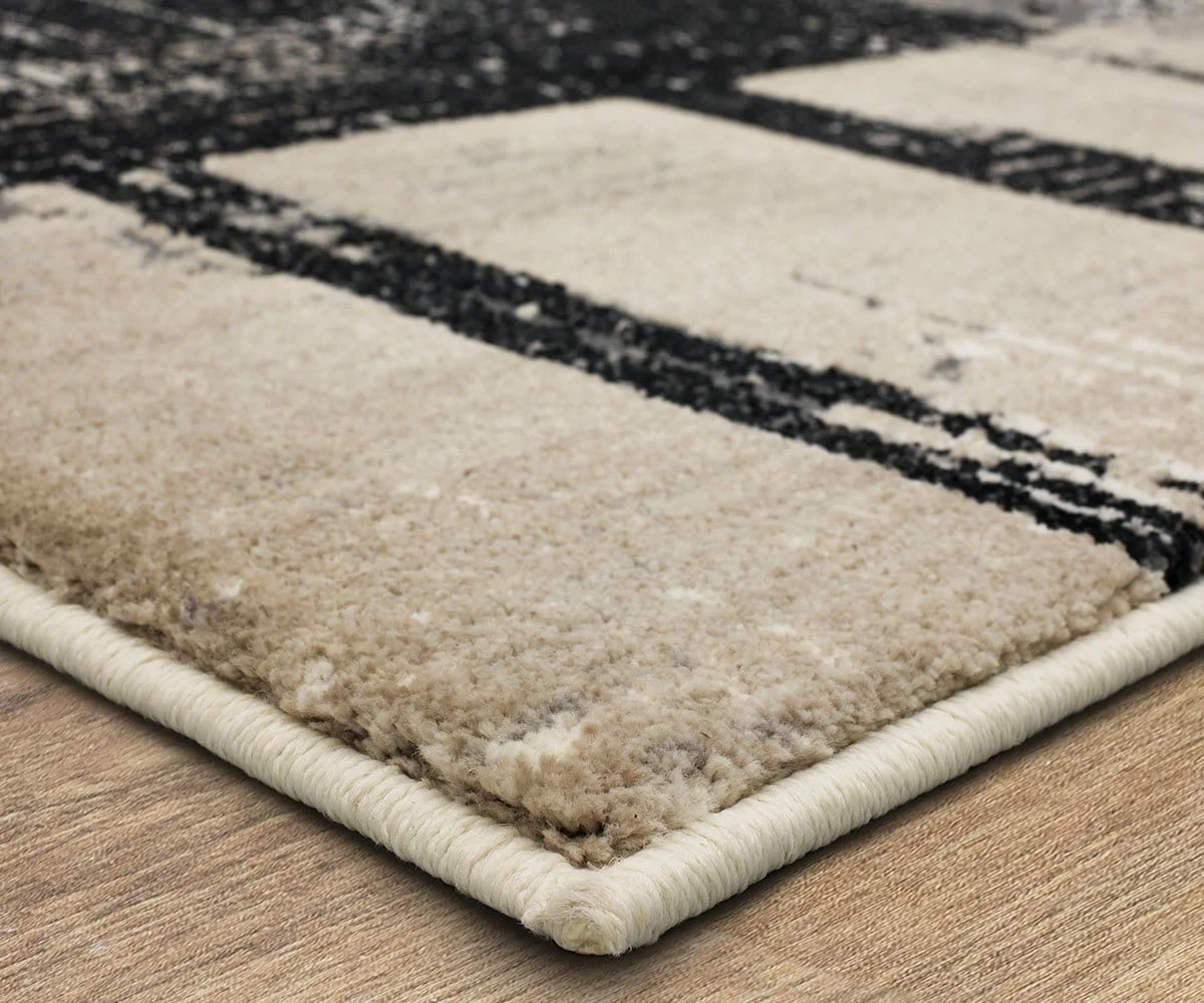 K01 Epiphany Brush Strokes Rug - Soot 3 K01 Epiphany Brush Strokes Rug - Soot - Image 3