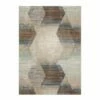 K01 Epiphany Precarious Rug - Stria Frost Grey