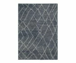 K01 Tangier Spartel Rug - Blue Steel