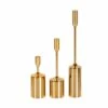 M74 Metal Tapered Candle Holders - Set of 3