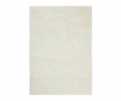 L30 Meva Shag Rug - White