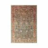 K01 Spice Market Myanmar Rug- Aquamarine