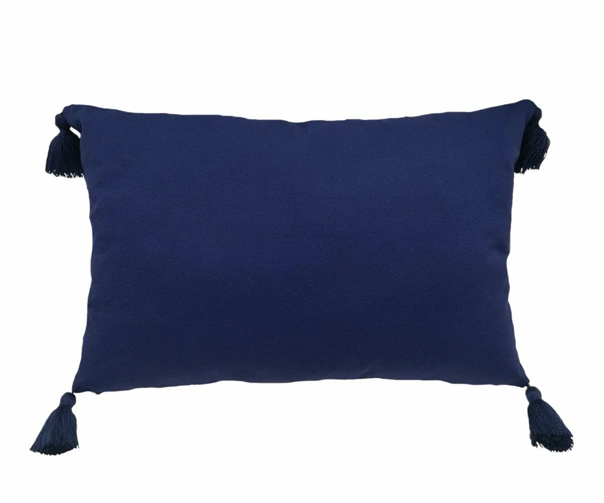 B36 Embroidered Billy Goat Lumbar Pillow Cover 2 B36 Embroidered Billy Goat Lumbar Pillow Cover - Image 2