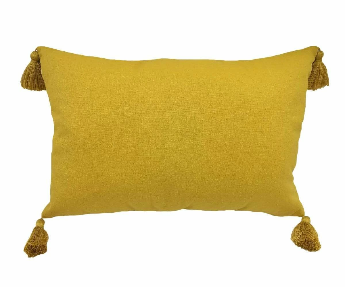 B36 Embroidered Fawns Lumbar Pillow Cover 2 B36 Embroidered Fawns Lumbar Pillow Cover - Image 2