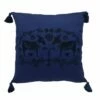 B36 Embroidered Billy Goat Pillow Cover