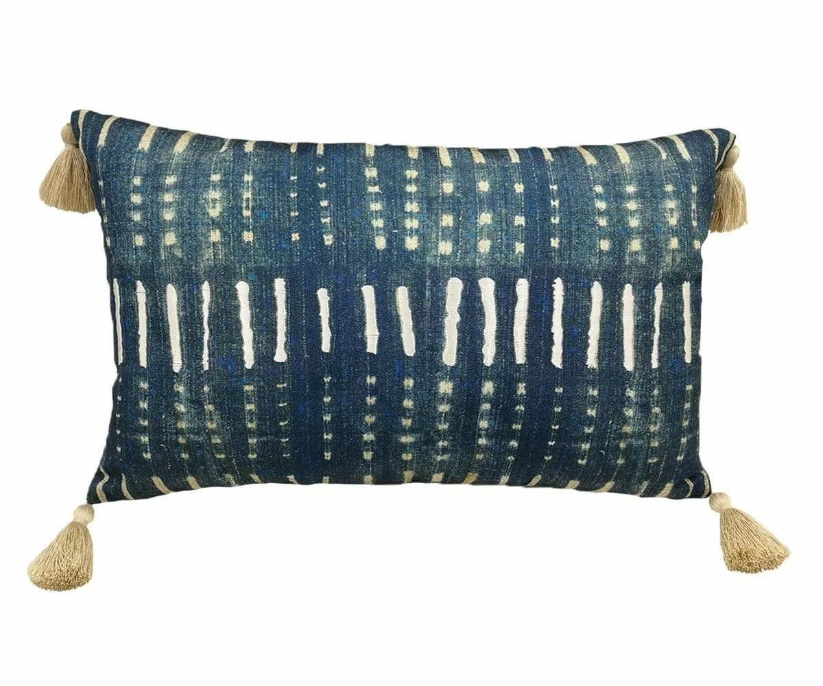 B36 Embroidered Batik Lumbar Pillow Cover 1 B36 Embroidered Batik Lumbar Pillow Cover