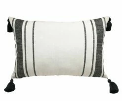 B36 Breezy Stripes Lumber Pillow Cover