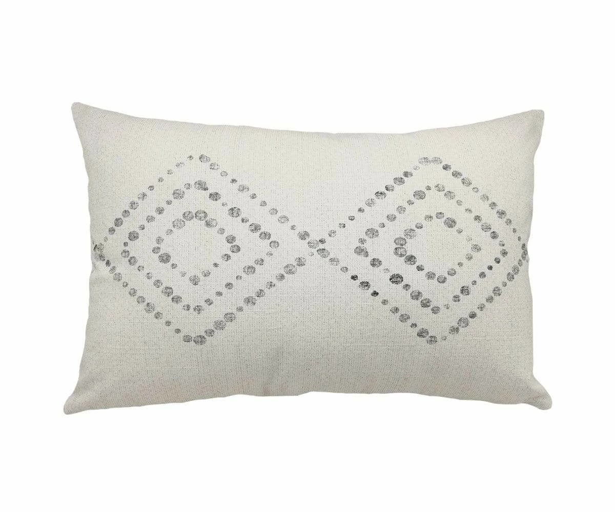 B36 Diamond Print Lumbar Pillow Cover 2 B36 Diamond Print Lumbar Pillow Cover - Image 2