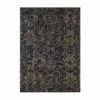 K01 Cosmopolitan Block Print Rug - Ink