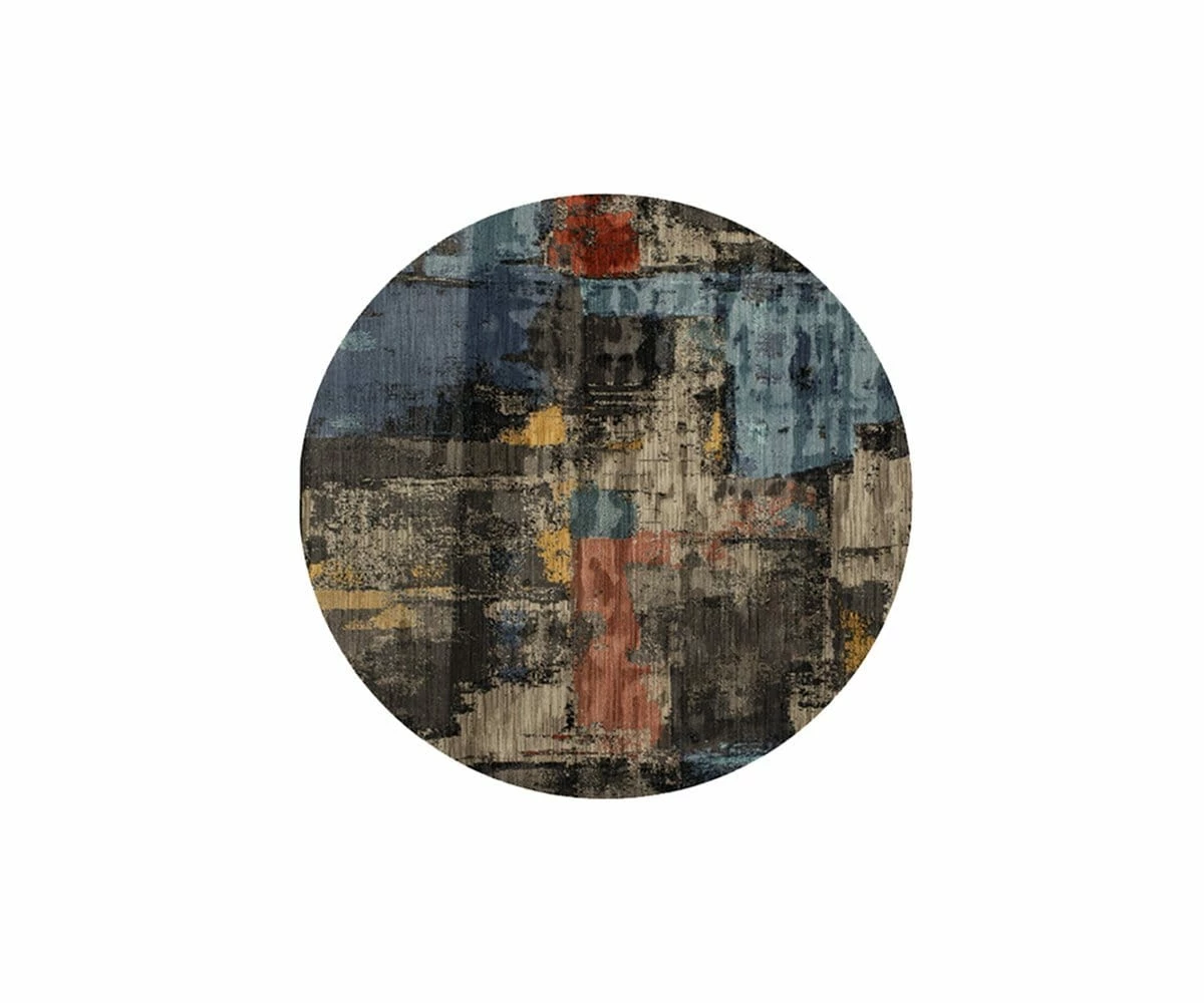 K01 Elements Frisco Round Rug - Multi 1 K01 Elements Frisco Round Rug - Multi