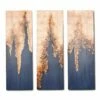 V12 Cascading Copper Wall Art