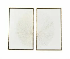 V12 Golden Flare Wall Art